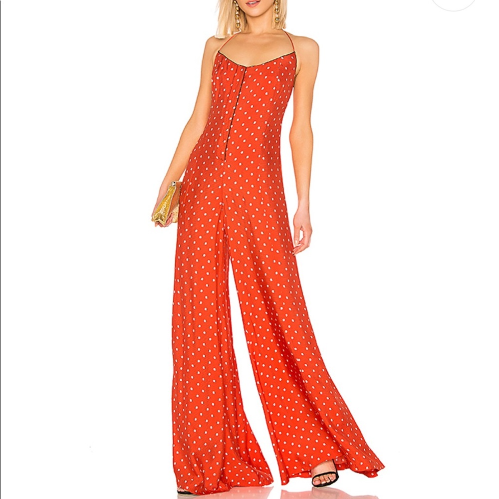 Alexis Holland Jumpsuit in Mandarin Shell